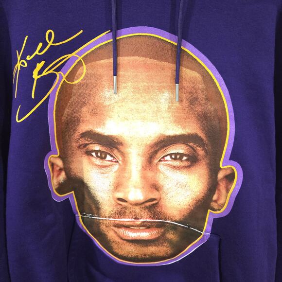 HeadGear Classics Nostalgia Co. Sz XL Purple Kobe Bryant Hoodie - Picture 2 of 11